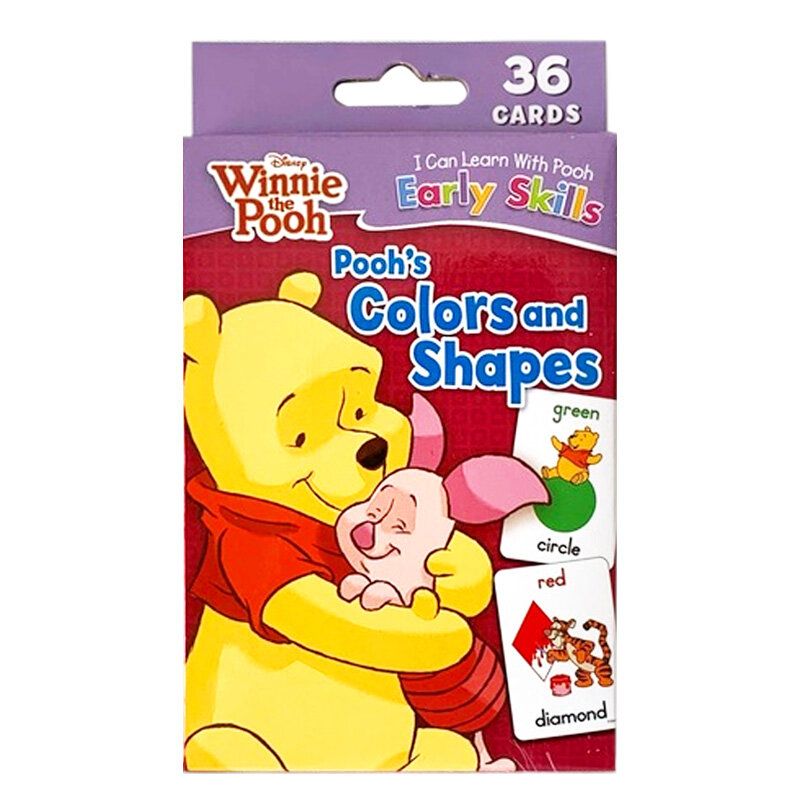 bendon | Winnie The Pooh colors and shapes 學習咭 (平行進口) | HKTVmall 香港最大網購平台