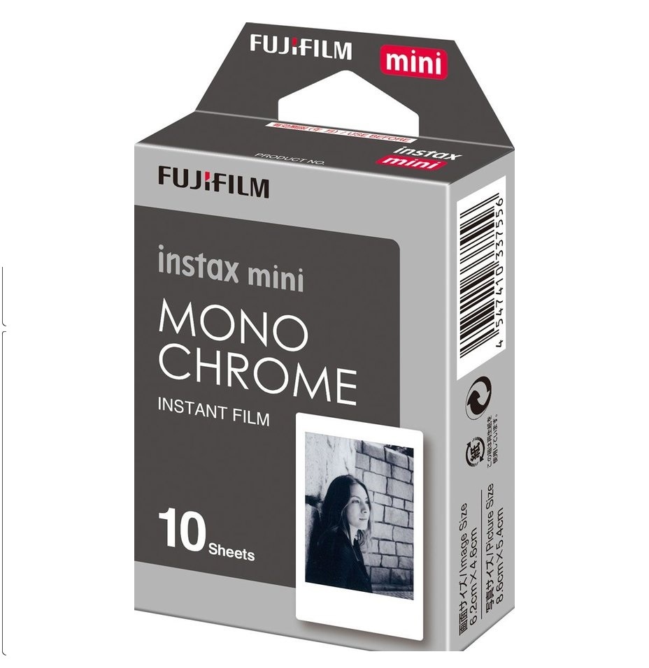 Instax Mini 即影即有相紙 - 黑白 MONOCHROME (10張)