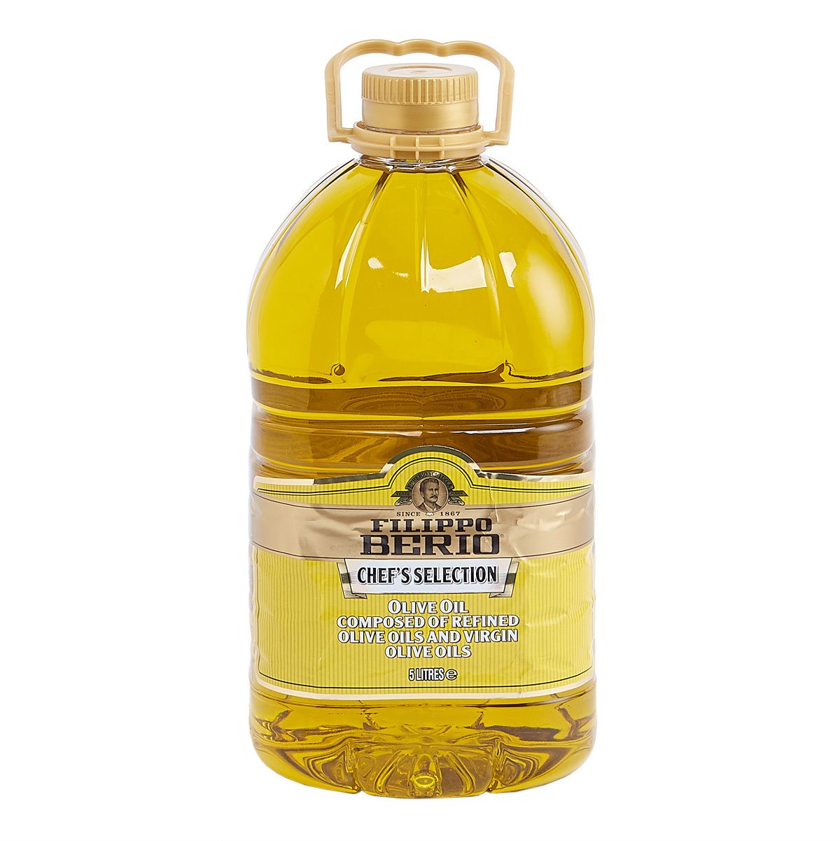 純橄欖油(膠樽裝) 5公升 #煎炒 #蒸煮 #煎扒 #炒菜 #有益心臟 #意大利生產 #煙點達210度