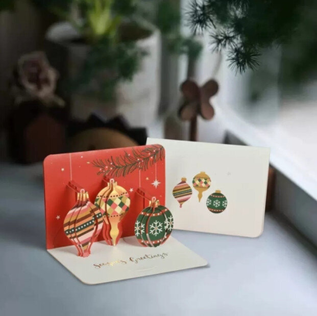 創意聖誕節卡片（03款2張裝 卡片105*145mm，信封113*155mm）