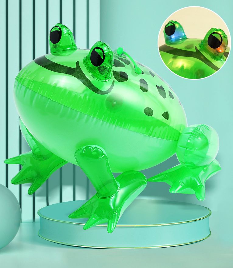 Classic Toys | Frog balloon inflatable frog toy frog cub glowing toad ...