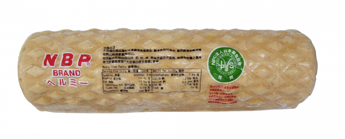 NBP日本素火腿(急凍奶素產品) 1kg #殿堂級產品