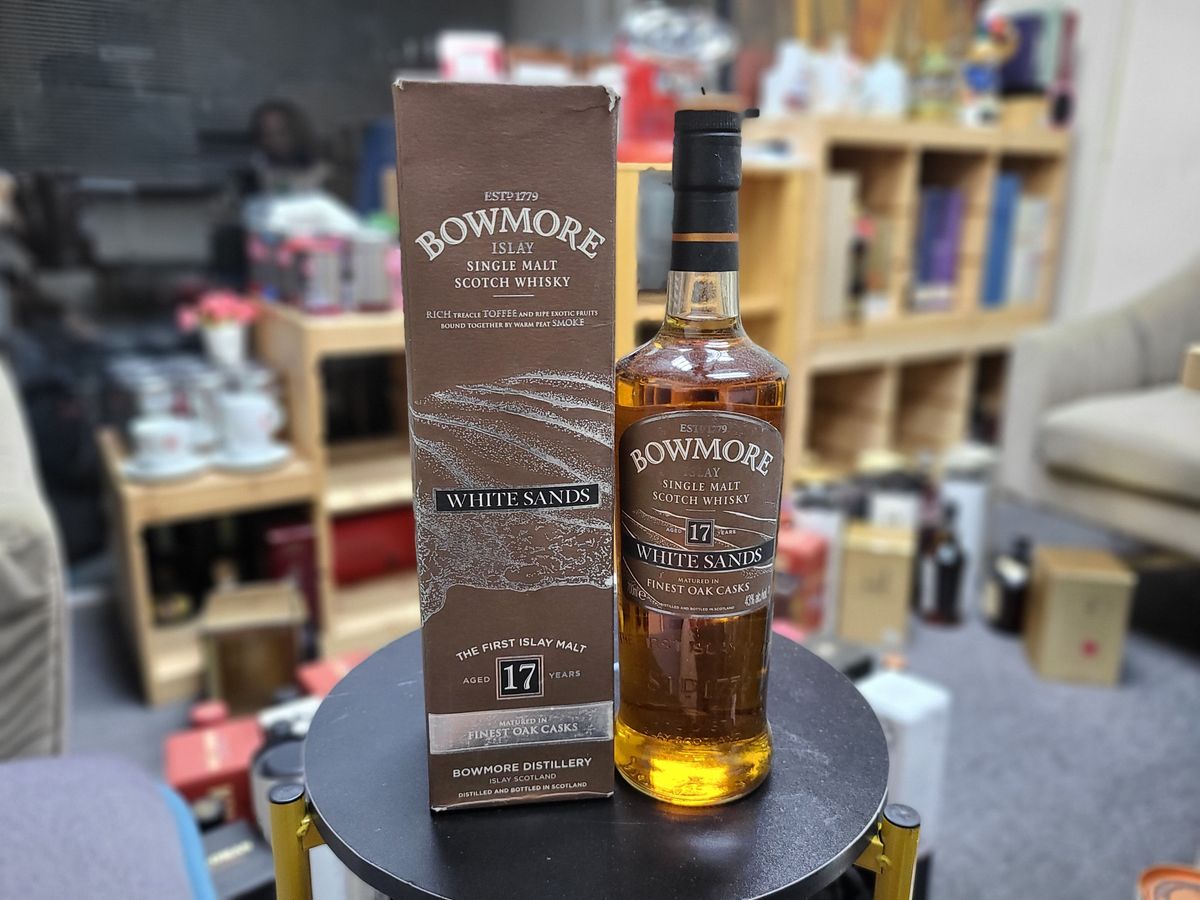 波摩| 古酒Bowmore aged 17 years white sand Islay single malt