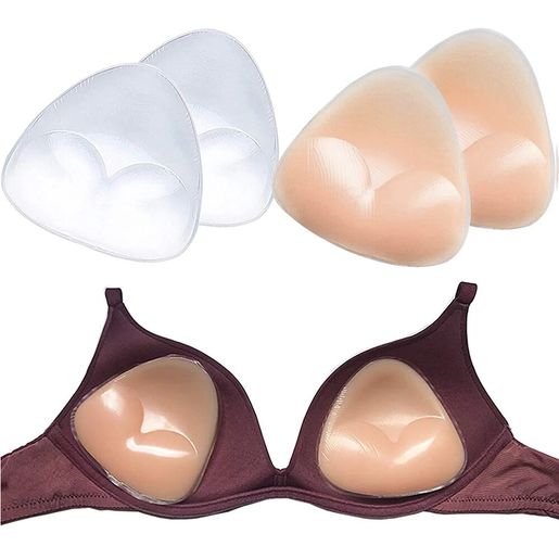  Women Thick Silicone Bra Pads Inserts Breast