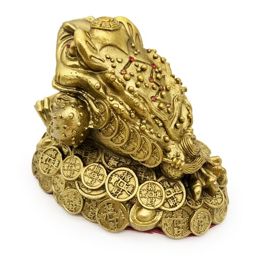 2virgo | 風水擺設元寶金蟾純銅招財擺件三足金蟾三腳蟾蜍招財