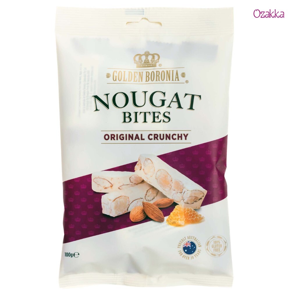 Almond Crunchy Nougat 100g︱Made in Australia︱New Packing