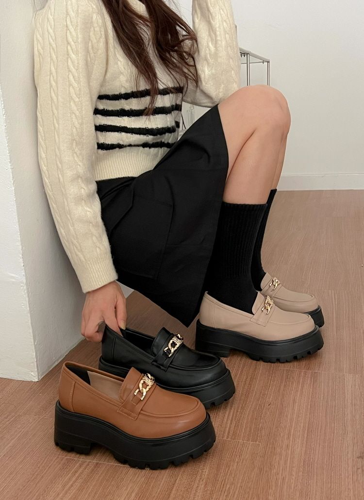 Korean new versatile women's thick-soled shoes (5CM)