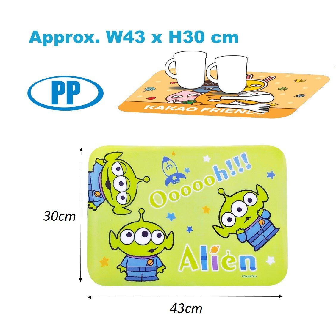 反枱 Sticker 反斗奇兵 | PP餐墊/枱墊(三眼仔)(迪士尼許可產品) | HKTVmall 香港最大網購平台