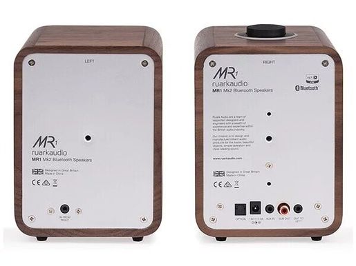 Ruarkaudio | Ruark Audio MR1 MK2 兩聲道藍牙喇叭胡桃木色(一對