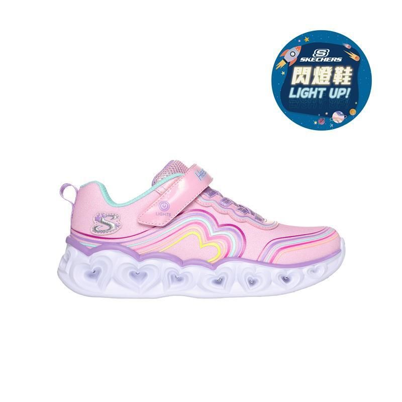 HEART LIGHTS GIRLS' LIGHT UP SHOES