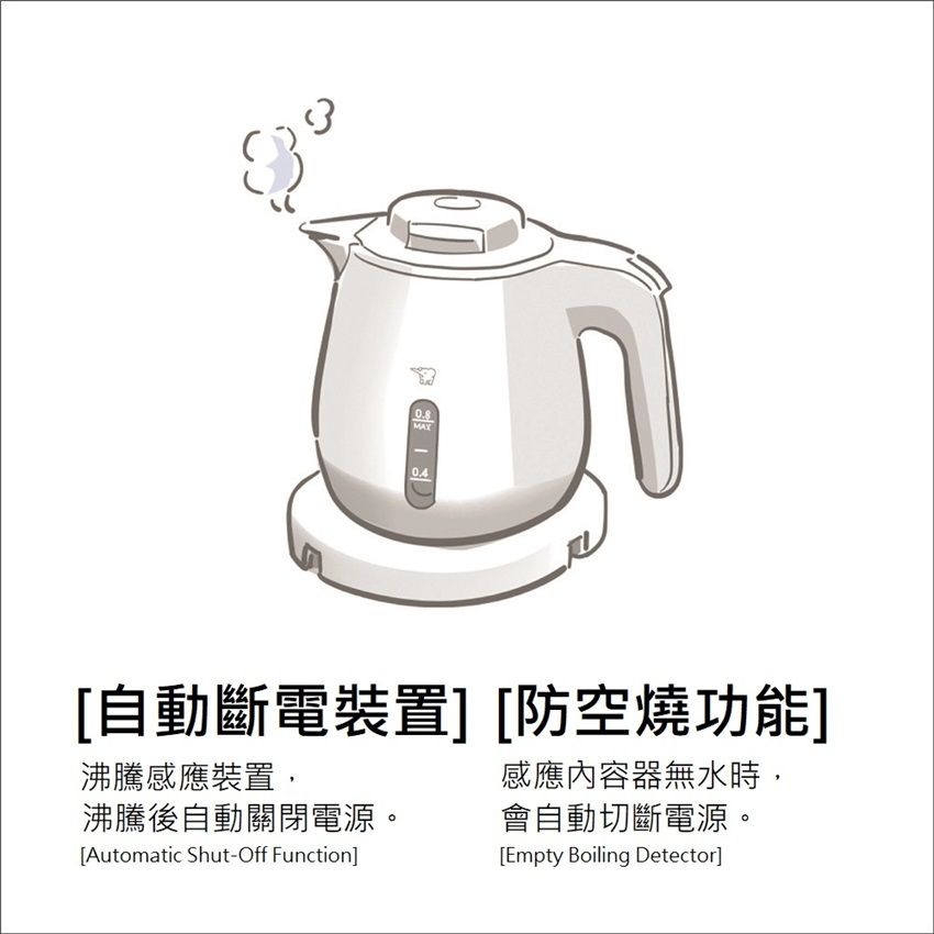 220V Portable Electric Kettle 1L Capacity Home Office School Water Heating  Pot 1300W Fast Boiling Anti Dust Auto Off Teapot