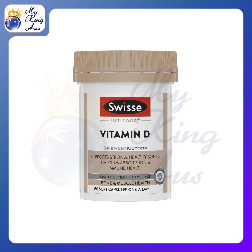 Ultiboost Vitamin D 60 Capsules [Parallel Import] (Best before: 2024-10-31)