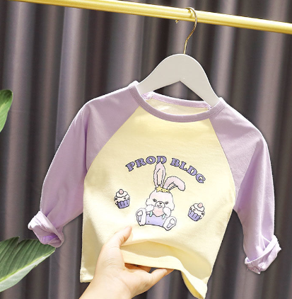 卡通長袖打底衫（尺碼80-120）【下單後請聯絡客服確認發貨尺碼及顏色】