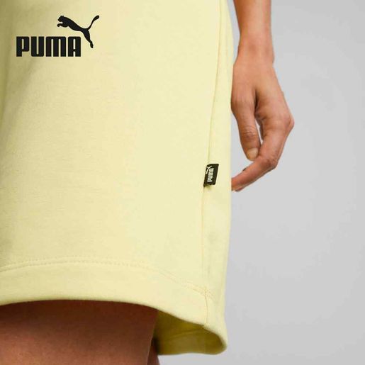 PUMA, Essentials Logo Dress TR 女子連身裙, 顏色: 黃色, 尺碼: S