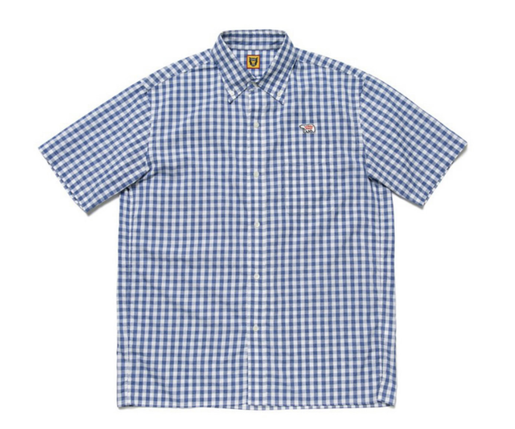 全城熱賣 | (Size L) Human Made Polor Bear Gingham Check B.D S/S