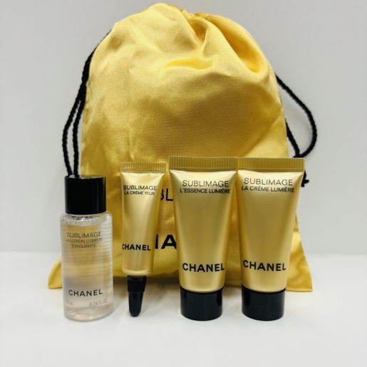 Chanel | SUBLIMAGE SKINCARE SET(LOTION+EYE CREAM+SERUM+CREAM)GET