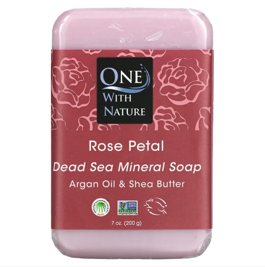 死海礦物玫瑰花瓣香皂 (Rose Petal)*新舊包裝隨機發貨*