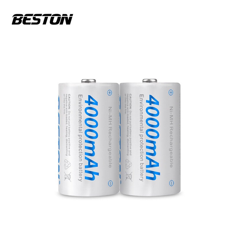 Beston | C (中電/R14) 1.2V 鎳氫充電池4000mAh (兩粒裝) C電中電充