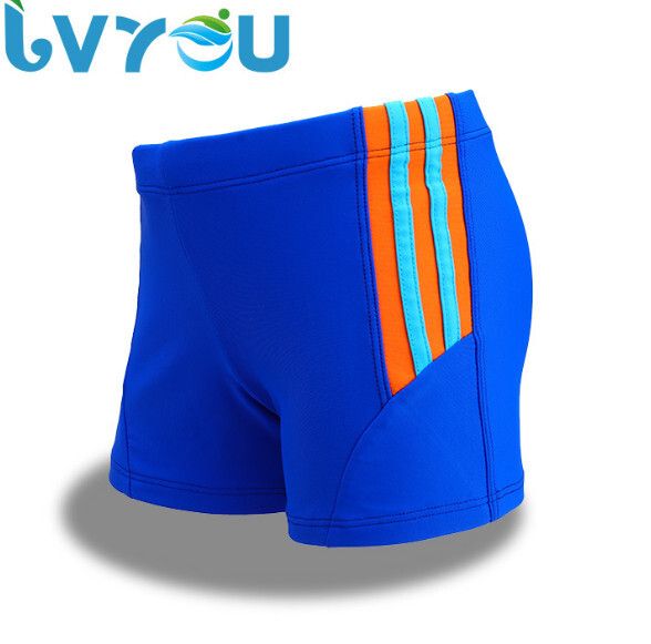 兒童平角游泳褲【S-XXL】【5711藍】(下單後聯絡客服確認發貨尺碼) #H246026016