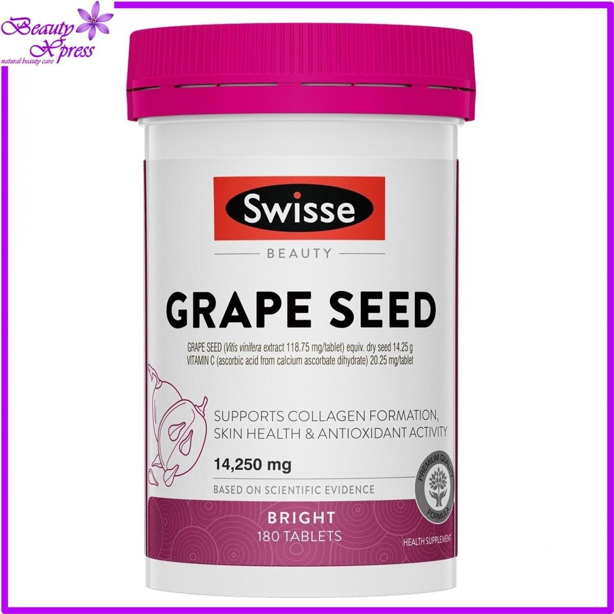 Ultiboost Grape Seed Extract 180 tablets(RANDOM Packing)[Parallel Goods]