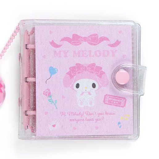 SANRIO | MY MELODY 日版迷你3孔活頁相簿相冊照片冊連掛飾美樂蒂2022年