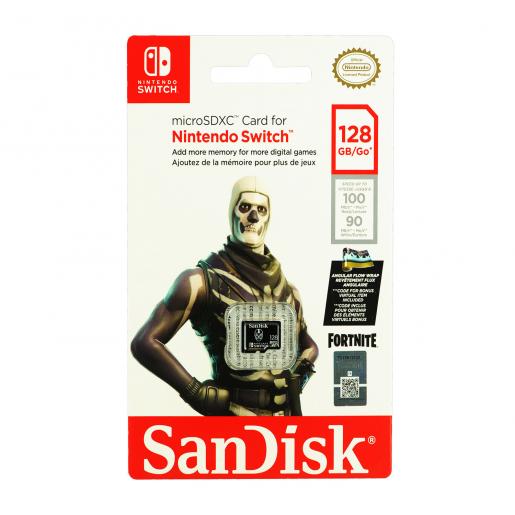 MicroSDXC UHS-I SanDisk para Nintendo Switch de 128GB, 100 MB/s