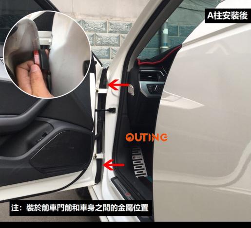 Car Door Seal Strip Rubber Double Layer Sealing Sticker Soundproof  Dustproof Weather Stripping Universal For Car Door Body Trunk - Fillers,  Adhesives & Sealants - AliExpress