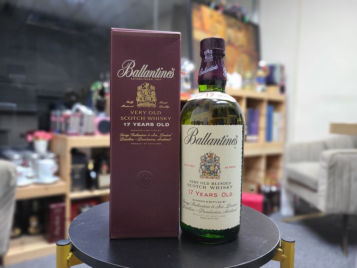 百齡壇| (80年代紫頭百靈壇)Ballantine's 17 years old scotch whisky