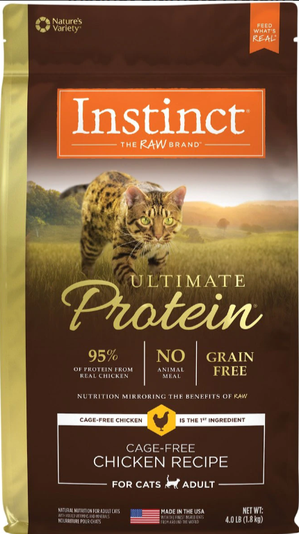 Instinct Ultimate Protein Grain Free Cage Free Chicken Recipe