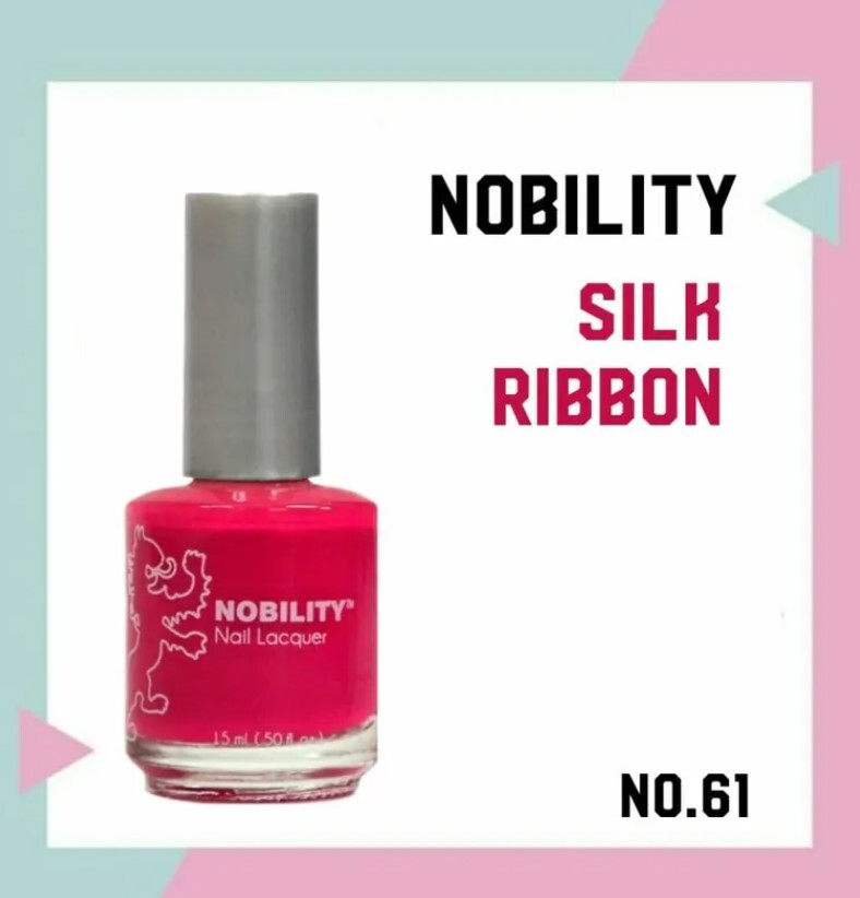 Nobility 指甲油-Silk Ribbon NBNL61 15ml (美國製造)(開封後12個月)(美甲用品)