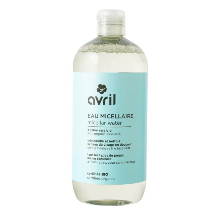 Organic Cleansing Micellar Water (Natural Makeup Remover Lotion, Water) 