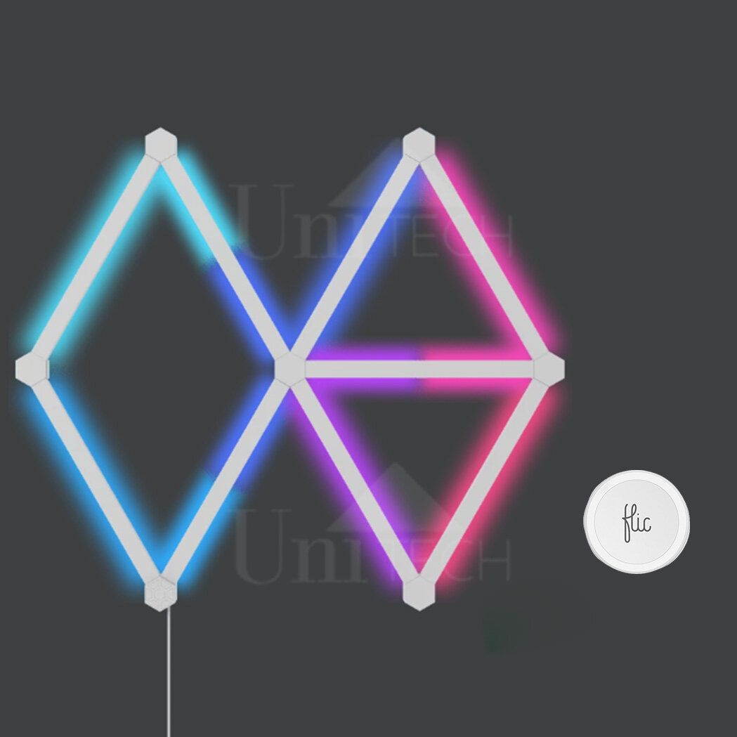 Lines Starter kit (9 pcs)+Flic Button x1 Smart Home Apple HomeKit，Alexa