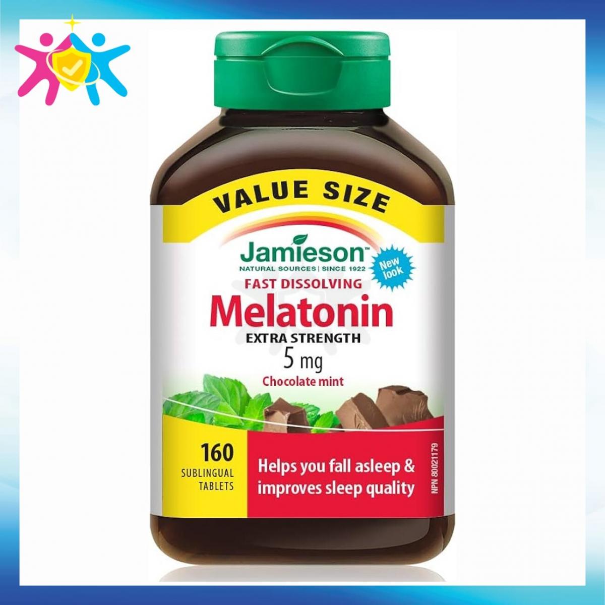Melatonin (5 mg) Fast Dissolve 160 tablets[Parallel Goods] Best Before:31 December 2025