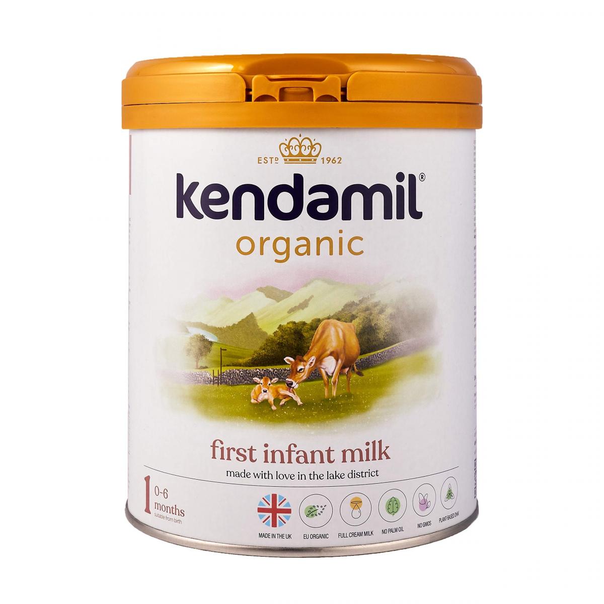 Kendamil 有機1號 初生嬰兒配方奶粉800克 平行進口