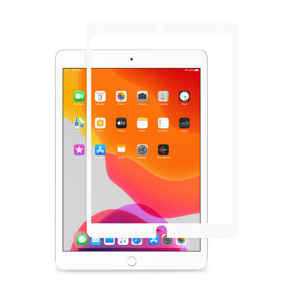 iVisor AG iPad 10.2 (2019-2020) / Air 3 (2019) / Pro 10.5 (2017) 抗眩光保護貼 - 白 (透明/霧面防眩光)【**?不兼容 iPad 10.2 (2021)】