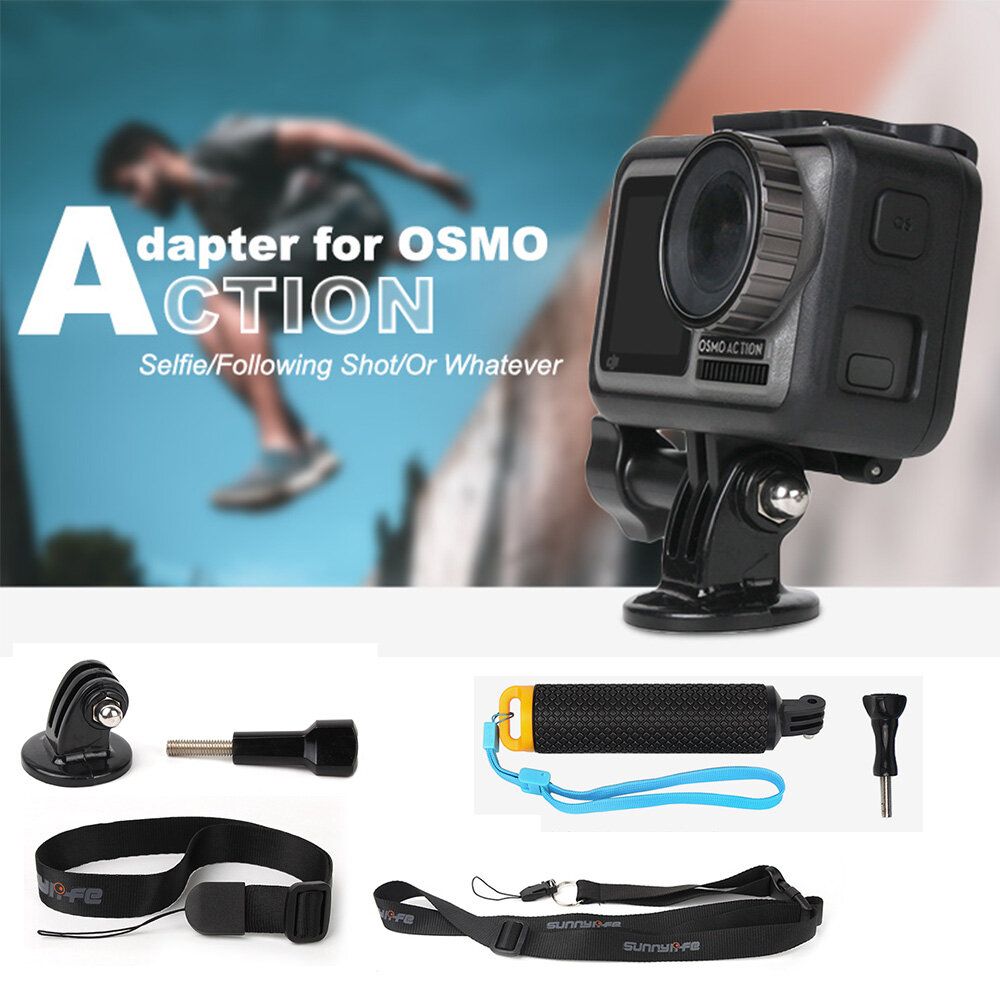 For DJI OSMO Pocket 2 Camera Tripod Mount Lanyard strap Bracket Clip Adapter