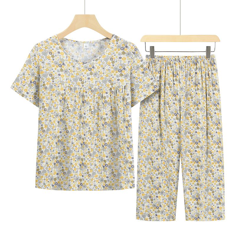 老年人短袖套裝( XL-4XL碼 23號色）【下單後請聯絡客服確認發貨尺碼】F001099280
