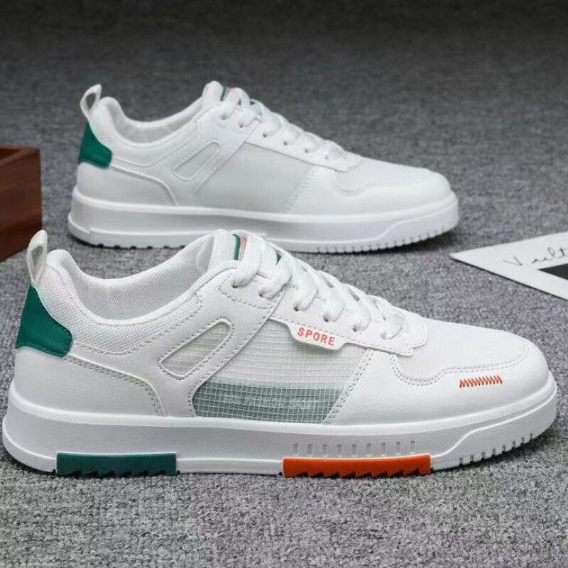 休閒運動鞋(白綠)(39-44碼)(下單後聯絡客服確認發貨尺碼 )