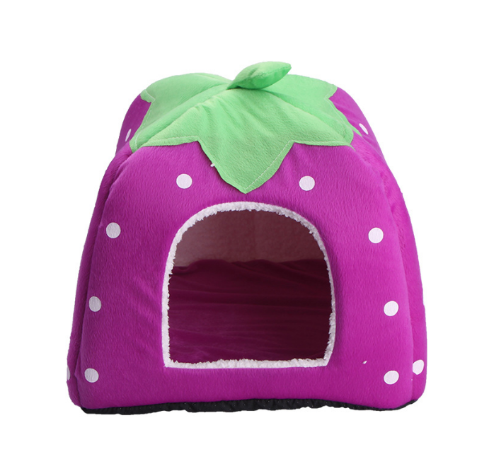 寵物狗屋（顏色：紫色，規格：S碼-31*31釐米）