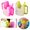 Pink Environmental Spill-proof Drink cup Retractable Baby Learning Drink Cup Holder Anti-squeeze