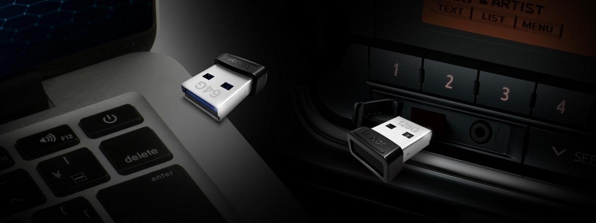 LEXAR | 雷克沙256GB JumpDrive S47 USB 3.1 手指(250MB/S) 黑色