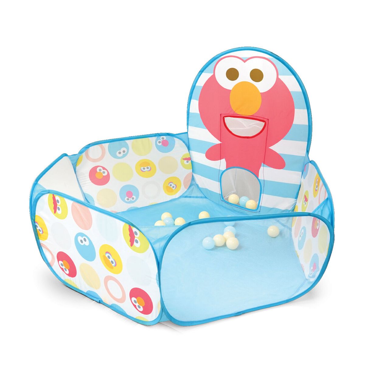 SSKA70112- K's Kids x Sesame Street Foldable Elmo Ball Pit