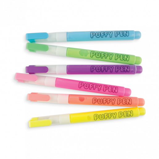 ooly, Magic Neon Puffy Pens (6 colors)