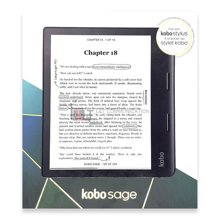 Rakuten kobo | 【Kobo Sage】(Black) E-reader (Parallel goods 