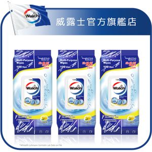 [3件優惠裝] 多用途家居表面消毒濕巾(檸檬)