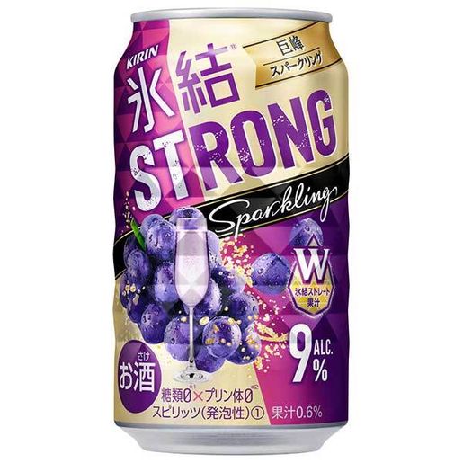 麒麟| 冰結Strong 巨峰提子350ml X3罐賞味期限(未開封前): 2024年09月