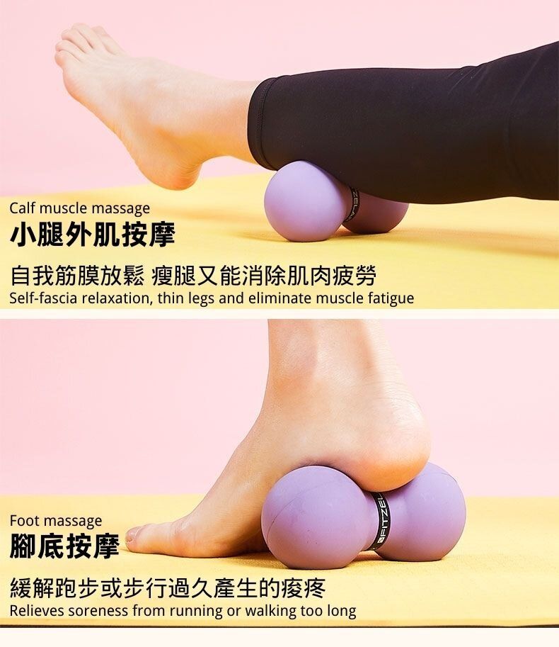 Premium Photo  Massage of women's legs with a shock massage device. shock  self-massage to restore fascia muscles and trigger points