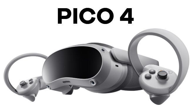 Pico | PICO 4 一體式VR頭戴式裝置| 8+128GB | 4K+ PPI 1200 | 日版