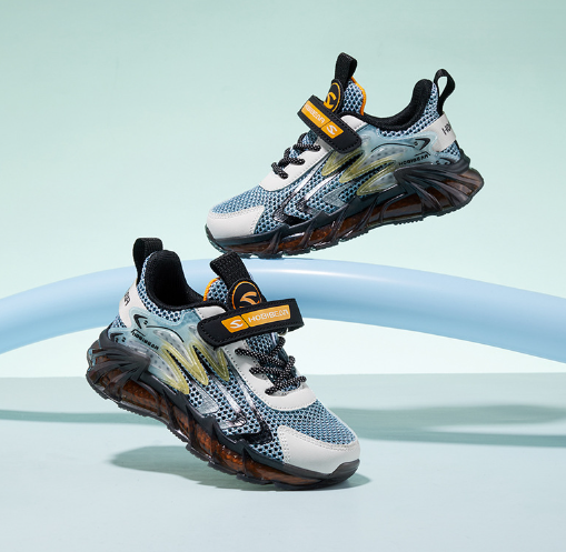 運動鞋(AU7778黑藍)(尺碼27-38碼)(下單後聯絡客服確認發貨尺碼)