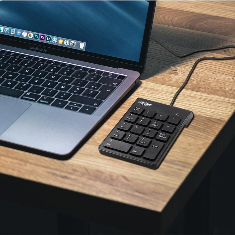 INTOPIC | KBD-N91 Number Pad 朱古力數字鍵盤 USB Numpad | HKTVmall 香港最大網購平台